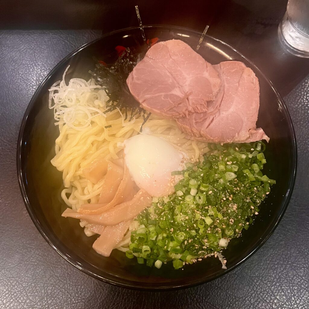 東京油組総本店 辛味噌油そば W盛り